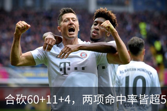 合砍60+11+4，两项命中率皆超5成！火箭锋线组合爆发，杜兰特后继有人